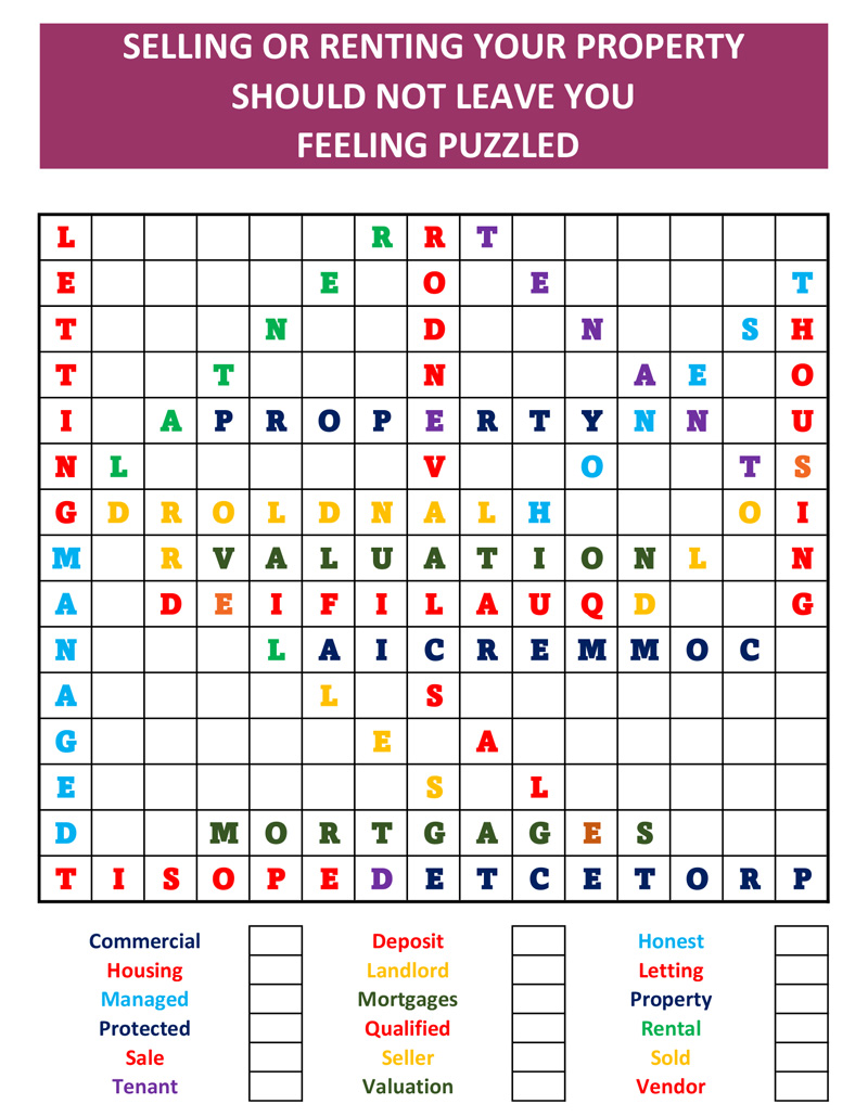 Word Search Answer image